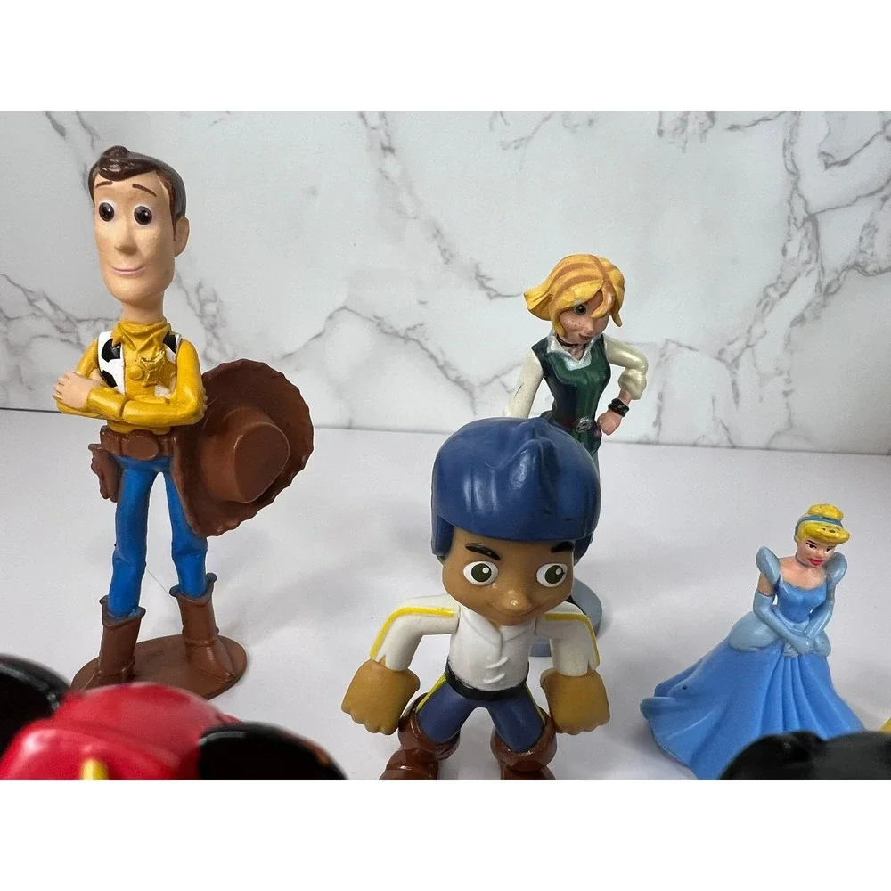 Lot of 11 Disney Figures – Little Kingdom, Sofia, Rapunzel, Mickey, Woody & More